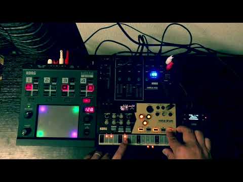 [012] Techno Jam with Volca Drum "Sxxt Reply Man"