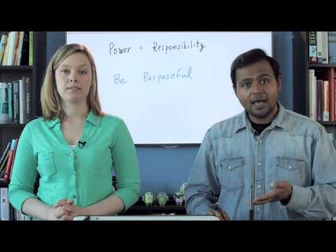 Power Responsibility Android and You UX Design for Mobile Developers