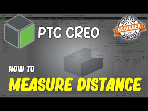 Creo How To Measure Distance