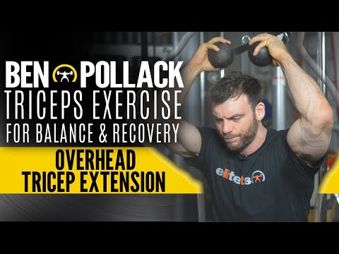 Ben Pollack Demonstrates Tricep Exercise for Injury Prevention | elitefts.com