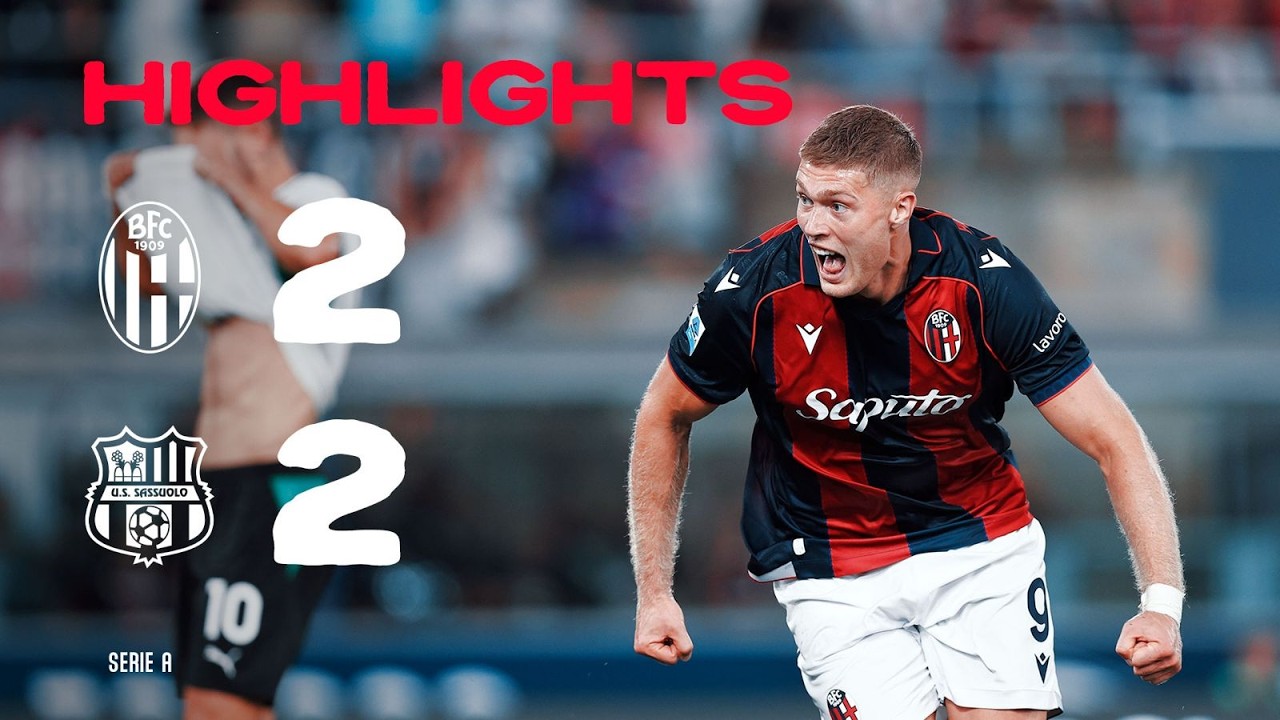Bologna FC 1909 2 - 2 US Sassuolo Calcio highlights