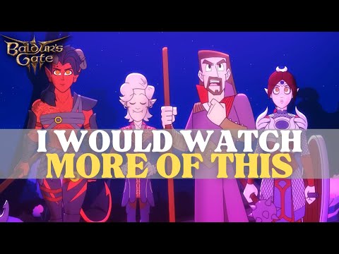 Baldur's Gate 3 - "Launch Party" Animated Short Reaction!