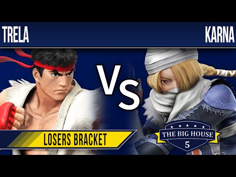 TBH5 Smash 4 - Trela (Ryu) vs Karna (Sheik) - Losers Bracket