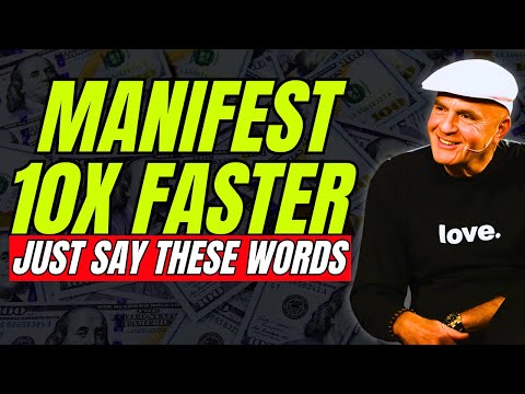 If You Say These Words, You Will Manifest 10 Times Faster - Wayne Dyer | Law Of Attraction