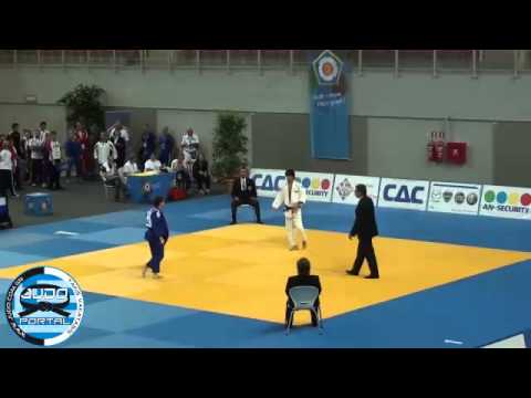 European Judo Championship U20 Porec 2012 -55kg SADIGOV Mehman (AZE)-CLAUX Aurelien (FRA)