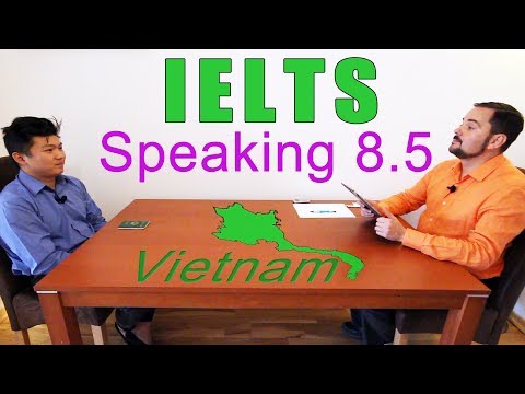 IELTS Speaking Score 8.5 Vietnam with Subtitles