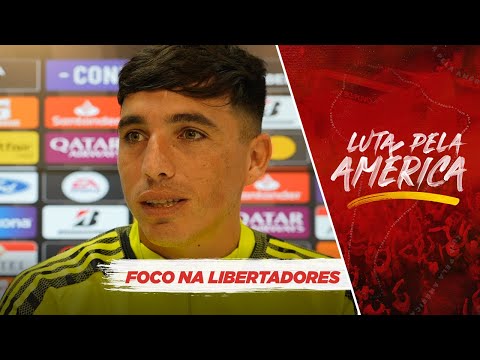 Saravia destaca volta aos gramados e projeta Libertadores