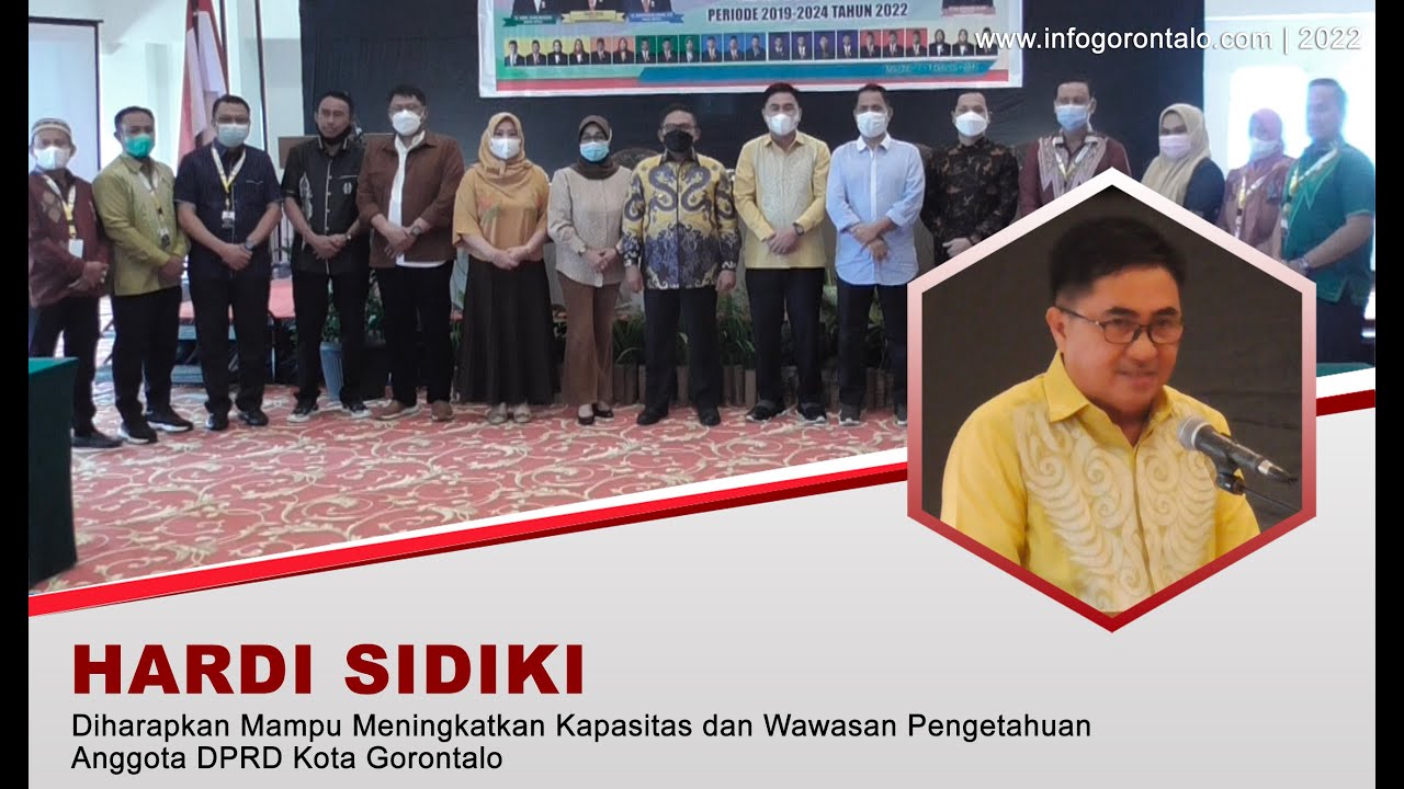 Gelar BIMTEK, Ketua DPRD Kota Gorontalo Tingkatkan Kapasitas Anggota DPRD