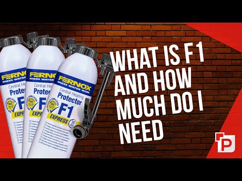 How to Dose Fernox F1 Express via a Fernox TF1 Filter?