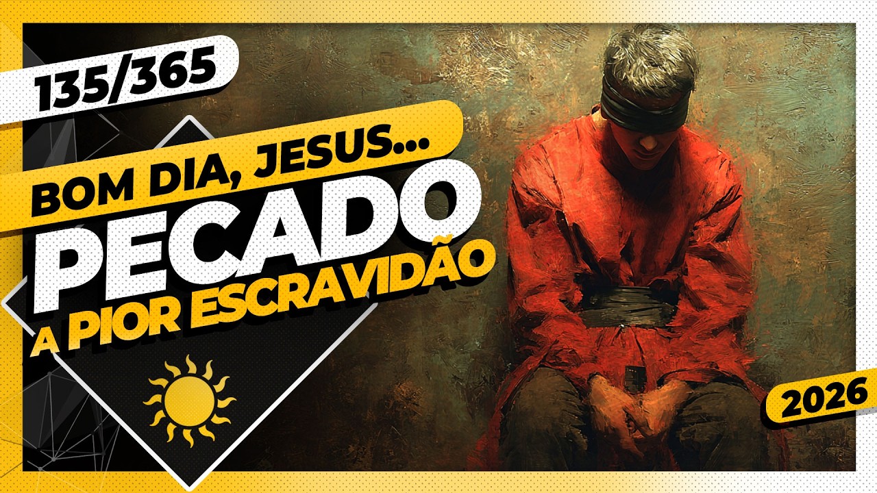 PECADO: A PIOR ESCRAVIDÃO - Bom dia, Jesus! 135/365 (2026)