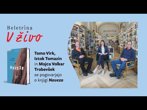 Naslovnica: Beletrina v živo: Tomo Virk, Iztok Tomazin: Naveza