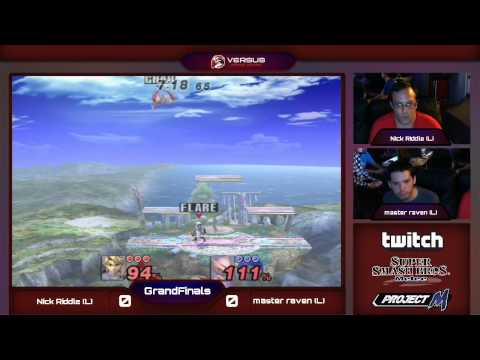 VS Weekly 8/13/14 - Grand Finals - Nick Riddle (Link) vs Master Raven (Mewtwo) - ProjectM
