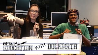 DUCKWRTH talks favorite word, most fun song to make, cooking veggies & more | #SpecialEducation