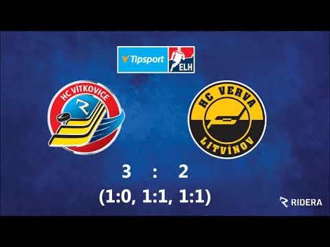 TELH 2020/2021: VÍTKOVICE - Litvínov, 40. kolo - SESTŘIH