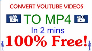 HOW TO DOWNLOAD YOUTUBE VIDEO TO MP4 | EASY TRICK | 100% FREE | #yttomp4 #In2mins #100%free #easy
