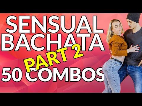 Sensual Bachata 50 Combos (part 2) : Thank you for 50k SUBS ! Marius&Elena