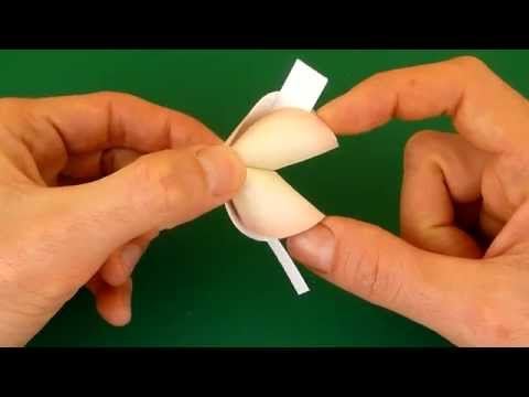 Origami Fortune Cookie Folding Instructions
