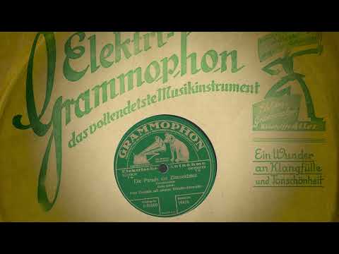 Die Parade der Zinnsoldaten *1927 - Paul Godwin mit seinem Künstler-Ensemble