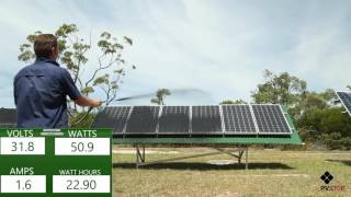 PVStop Overview & Demonstration video; panel covering and light bulb d