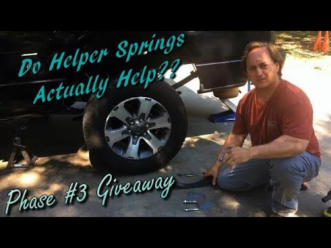 Installed Helper Springs on 2012 F150 | Phase 3 Giveaway