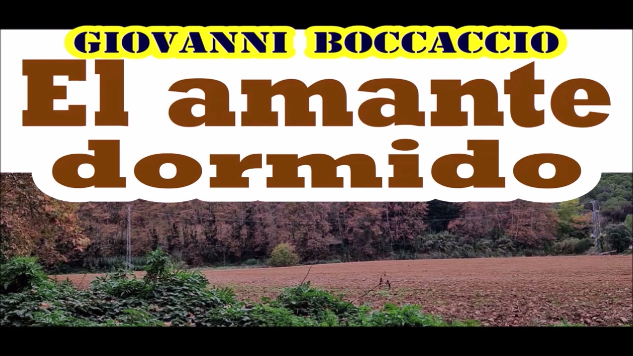 Giovanni Boccaccio-"The Sleeping Lover"