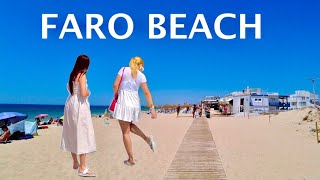 Faro Beach, Algarve Southern Portugal - Summer Vibes 2024