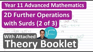 2D Further Operations with Surds (2 of 3)