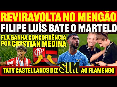FILIPE LUÍS MAKES THE DECISION | TATY CASTELLANOS SAYS YES TO FLAMENGO! FLA WINS THE COMPETITION ...