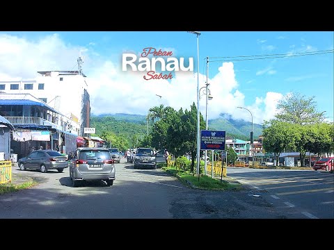 Driving Around Ranau Town//Mari Kita Ke Pekan Ranau//Sabah Road Trip