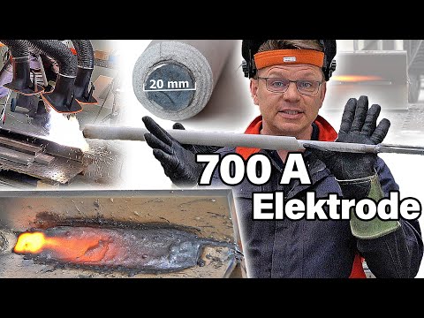 700 Ampere Elektrode Schweißen - Lebensgefährlich?
