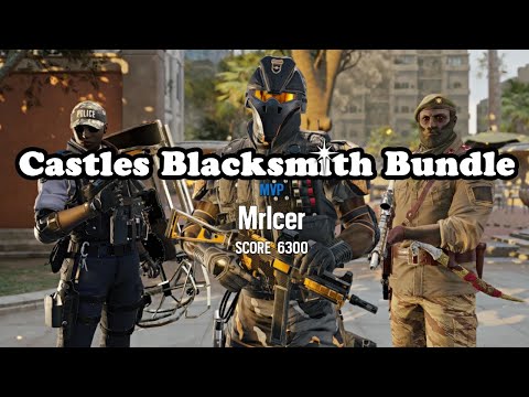 R6 - Castle Blacksmith Bundle as MVP on Consulate - Unranked