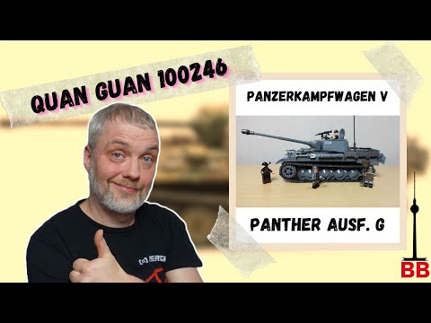 Heute günstige Raubkatzen - Quan Guan 100246 Panzerkampfwagen V Panther Ausf. G im Review