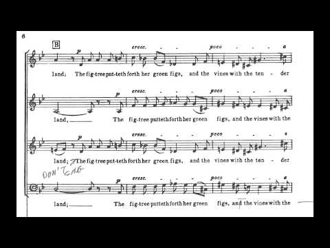 Patrick Hadley, My Beloved Spake, Soprano rehearsal video