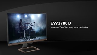 Video 0 of Product BenQ EW2780U 27" 4K Monitor (2019)