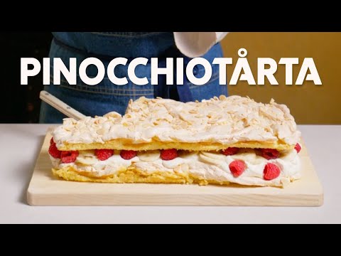 Sommarens godaste tårta - pinocchiotårta!