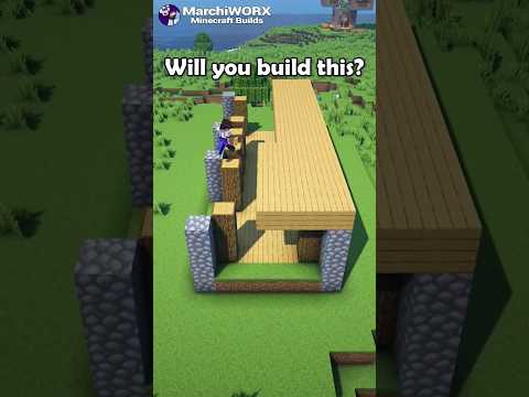MarchiWORX Minecraft - Minecraft Survival House ⚒️ #minecraft #shorts