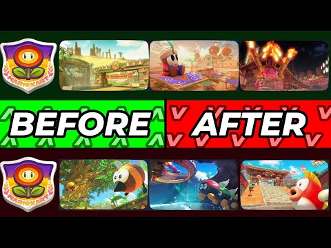 Reordering Mario Kart World's Grand Prix Cups like past Mario Kart games