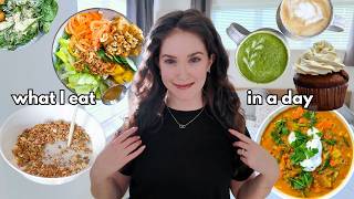 What I eat in a day 🌱  Whole food, high protein & vegan