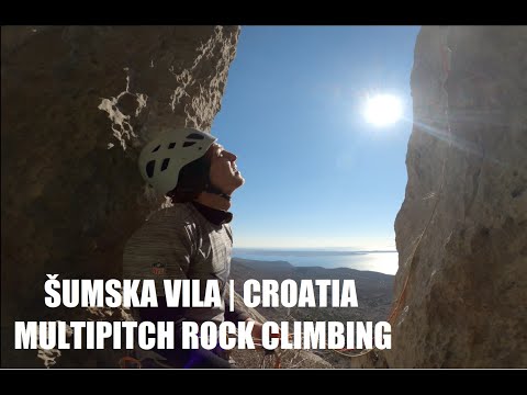 Croatia multipitch rock climbing | Strogir | Šumska Vila, 6a, 5b, 6a+