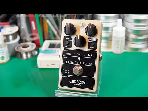 [repair work]GUITAR PEDAL FREE THE TONE GIGS BOSON GB-1V power does not turn on, no sound.[ENG sub]
