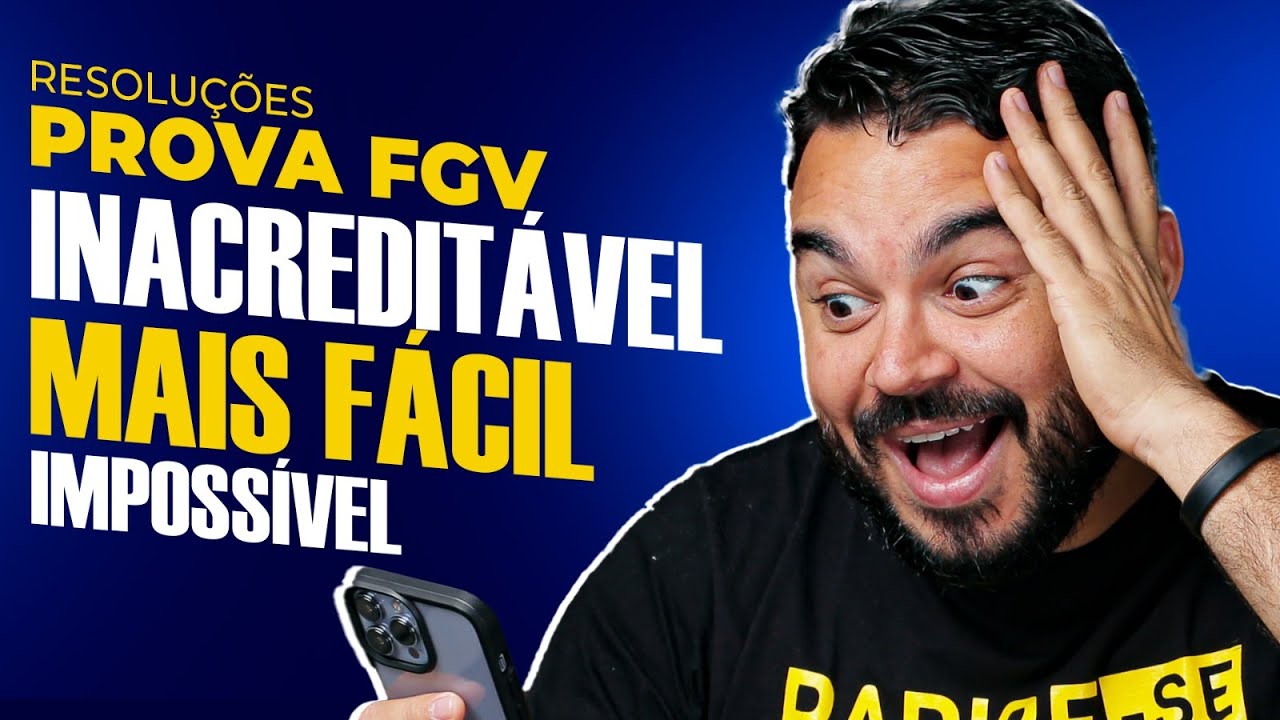 É ASSIM QUE A BANCA FGV COBRA CPC 01 - Redução ao valor recuperação de Ativos