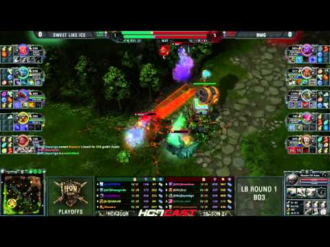 HoN Tour S2 Playoffs LBR1 - Ic3 vs BMG game 1