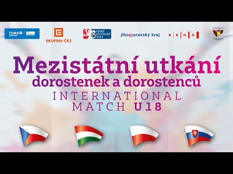 Mezistátní utkání ČR - Maďarsko - Polsko - Slovensko dorostenců a dorostenek - Brno 2025