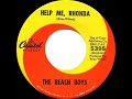1965 HITS ARCHIVE: Help Me, Rhonda - Beach Boys (a #1 record--45 single version)