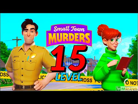 Small Town Murders : Match 3 Crime Mystery Stories Level 15 gameplay android ios new best game