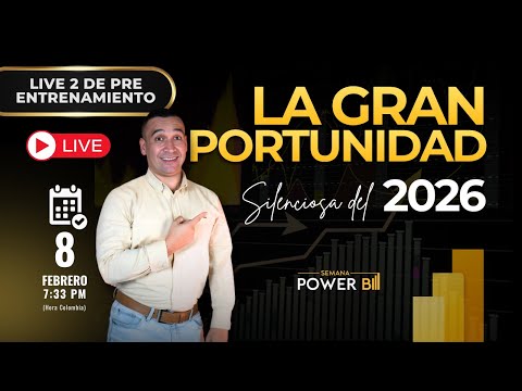 EN VIVO: La gran oportunidad silenciosa del 2026| Pre-Entrenamiento
