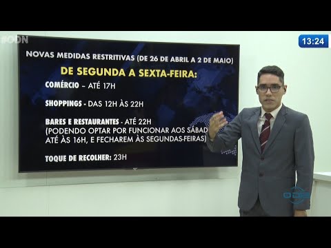 Entenda as medidas do novo Decreto estadual de restrições 26 04 2021