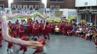 Dragon Dance @ 2012 Ipoh Chin Woo Chinese New Year Open House