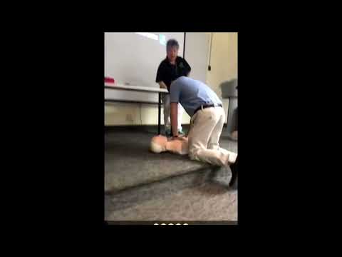 guy slaps cpr mannequin #shorts
