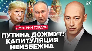⚡️ГОРДОН: СРОЧНО про переговоры! Прекращение огня на СЛЕДУЮЩЕЙ НЕДЕЛЕ? Путин ОТВЕТИЛ Трампу